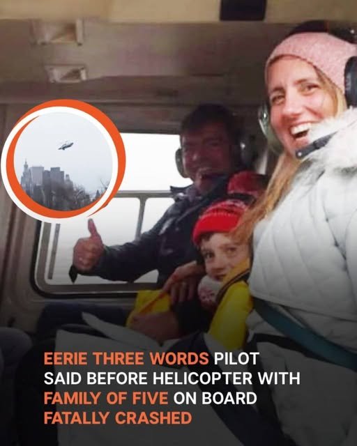 Helicopter Pilot’s Final Radio Call to Base Before Tragic Crash Revealed – Details