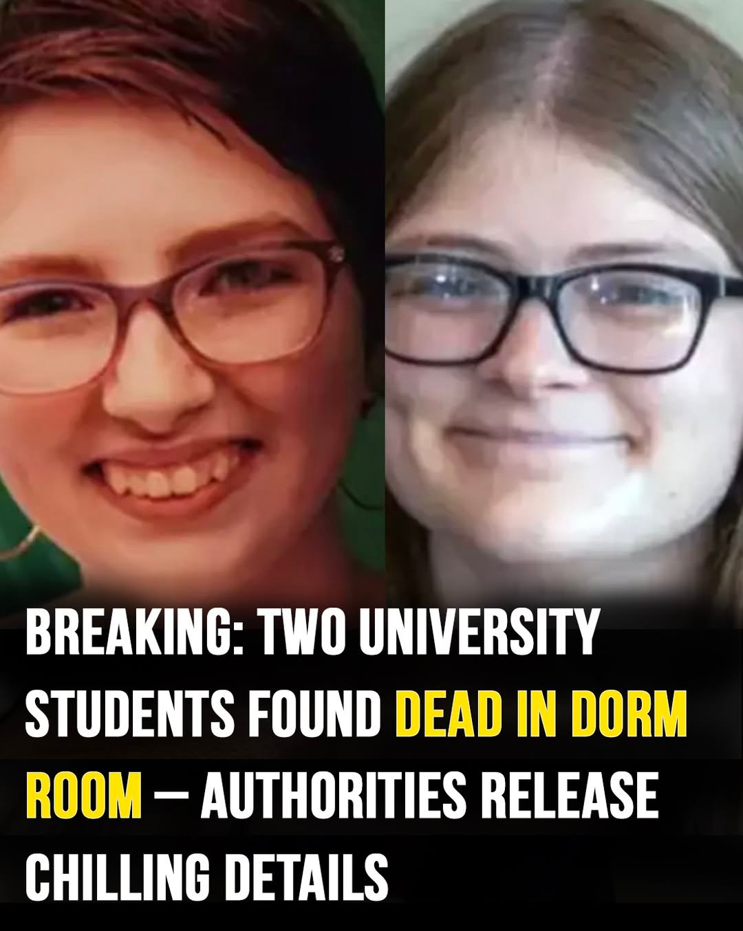 Two university students found dead in dorm in murder-suicide