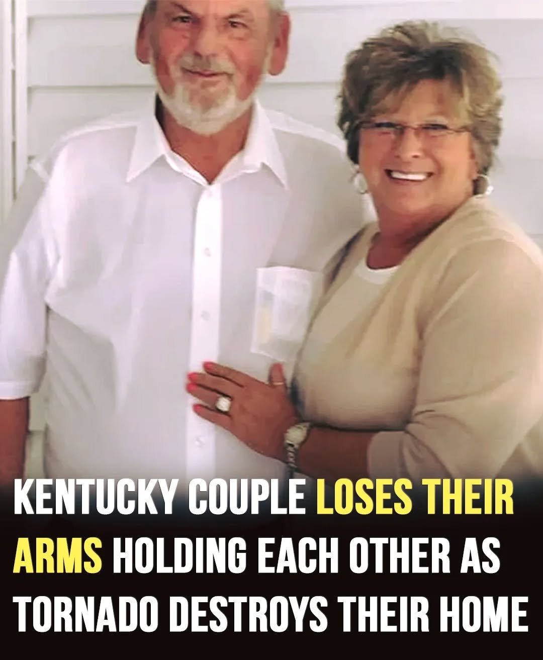 They held on tight – then the tornado ripped their arms off