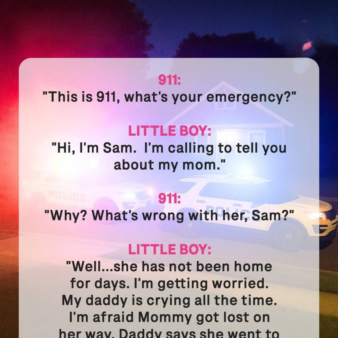Policeman Answers Call from Crying Kid Who Says His Mother Is Gone — Story of the Day