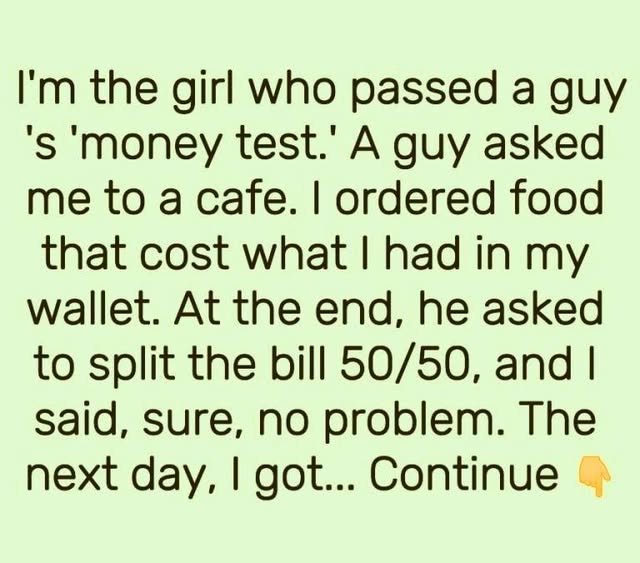 2 Stories about lucky people…!