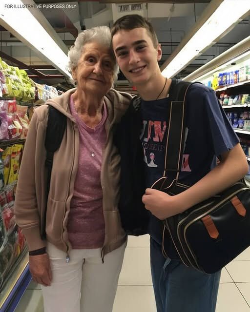 Poor Boy Buys Old Lady’s Groceries, Granny Gets $230k for Treatment Days Later