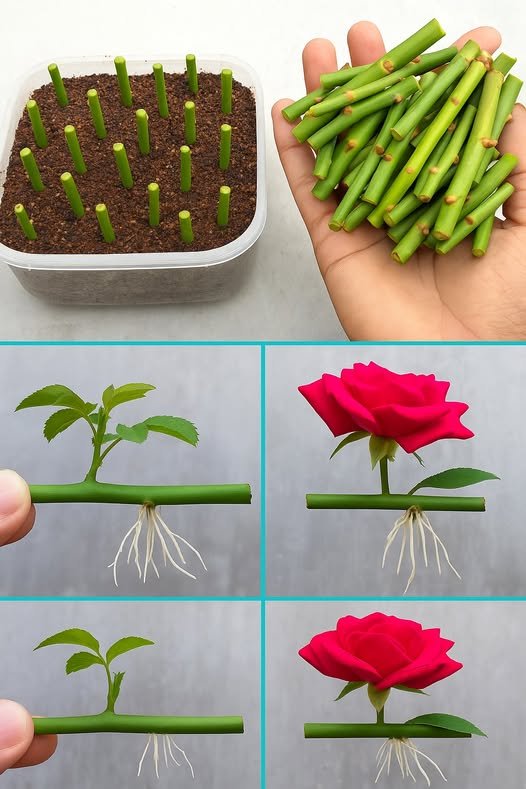 How to Grow Roses from a Bouquet – A Beautiful Garden from Gifted Flowers