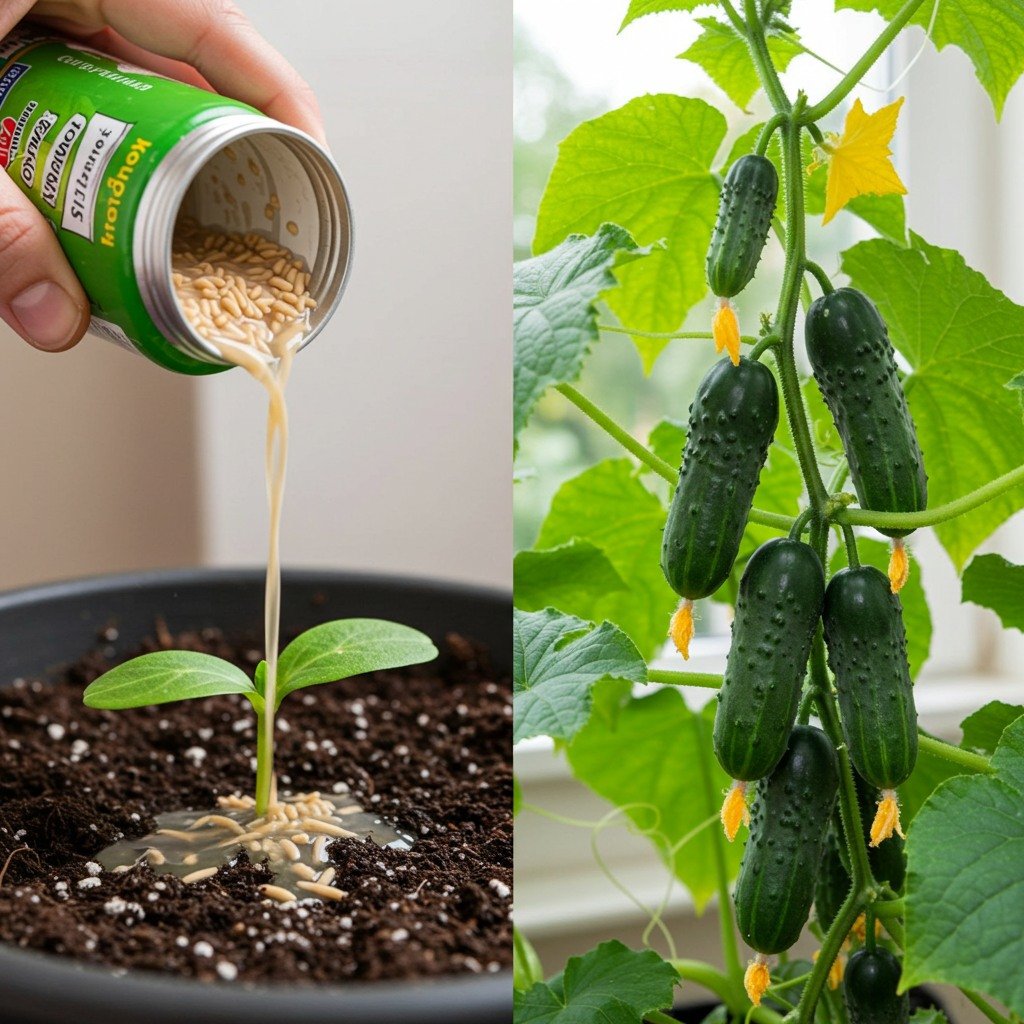 This One Ingredient Makes Cucumbers Grow Like Crazy – Try It on Your Sprouts!