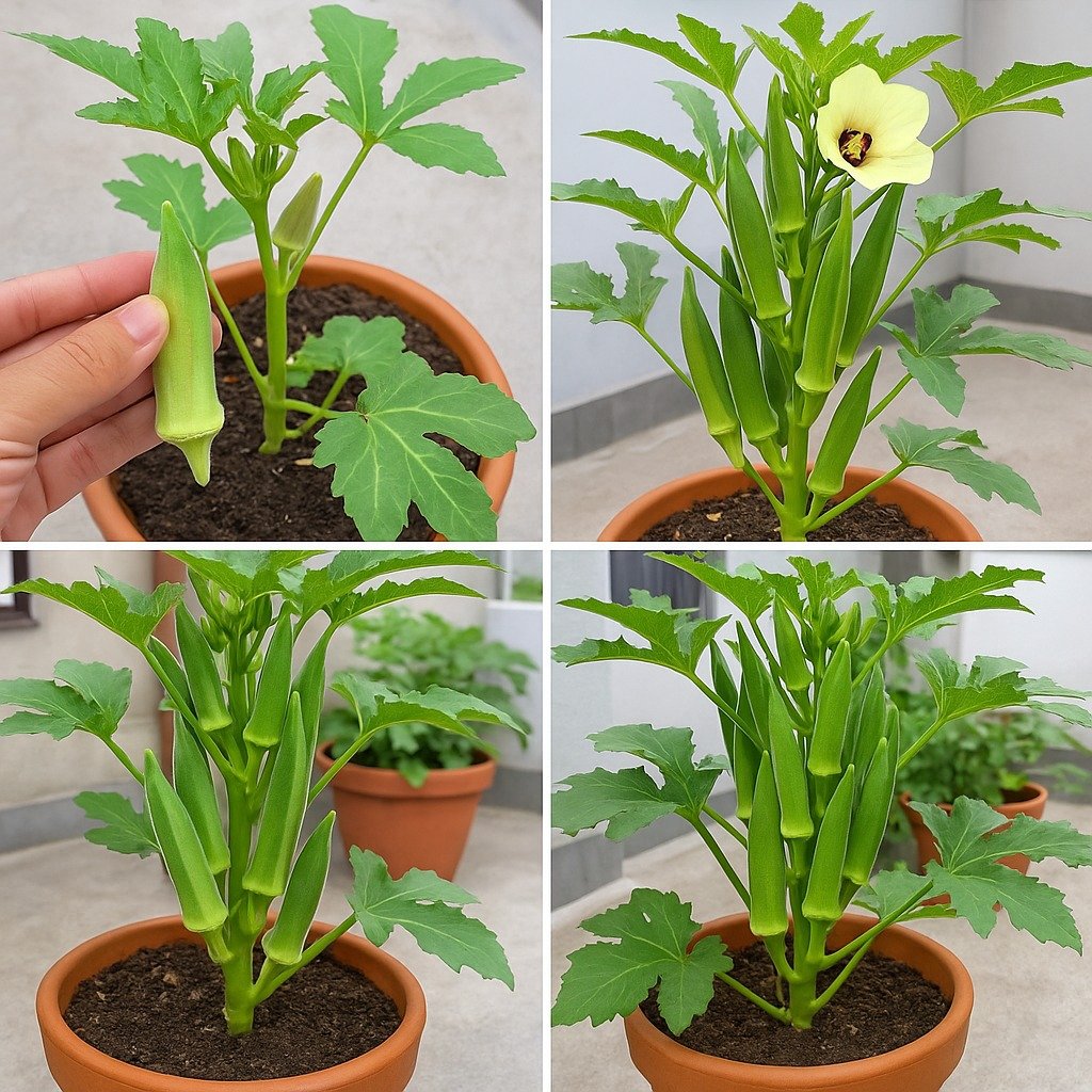 How to Grow Okra on Your Terrace – Big Harvests in Small Spaces!