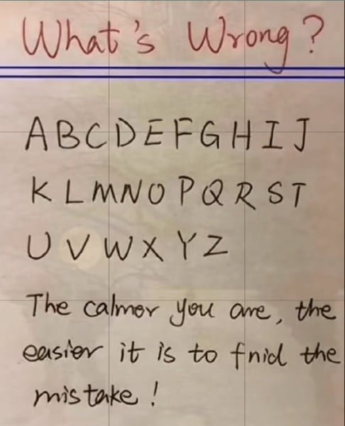 What’s wrong with this image?