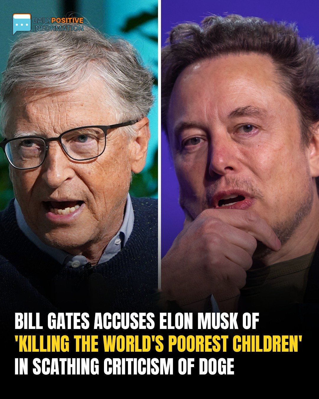 Bill Gates Accuses Elon Musk Of Endangering World’s Poorest Children Through Foreign Aid Cuts