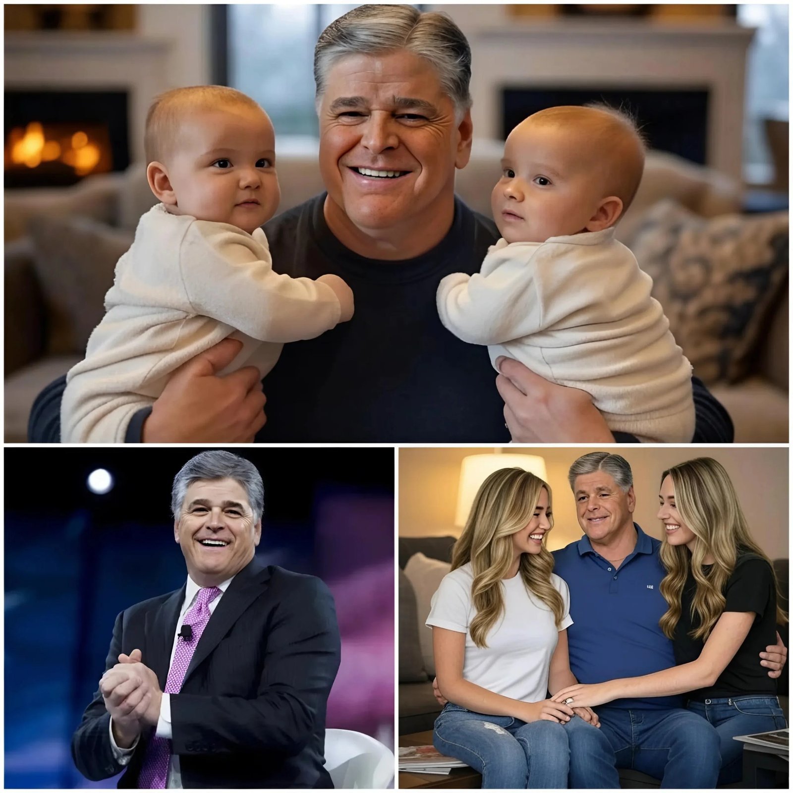 Heartwarming Story: Sean Hannity Rescued Two Abandoned Twin Girls—22 Years Later, Their Surprise Brought Him to Tears-mvp