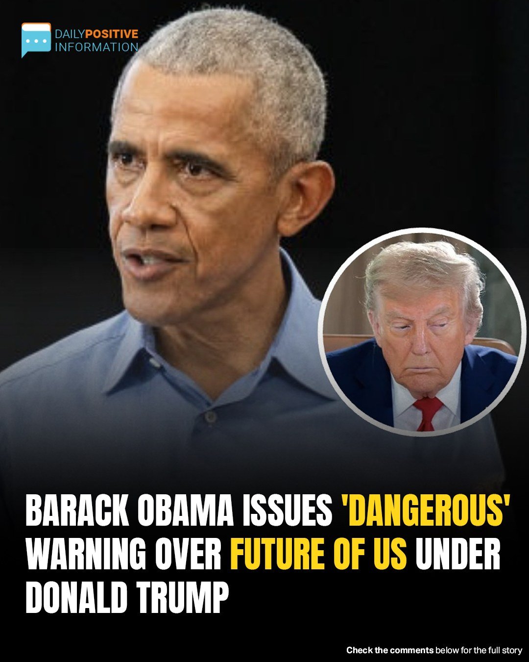 Former President Obama Sounds Alarm On US Future If Trump Returns