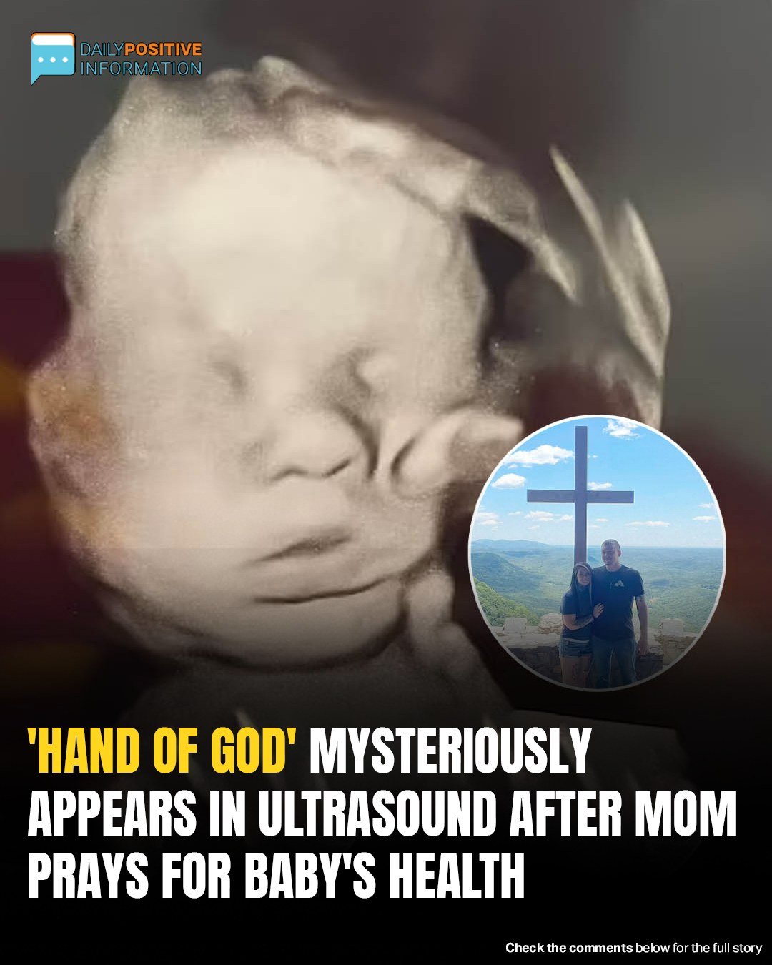 ‘Hand Of God’ Appears In Ultrasound After Mom’s Prayer For Baby’s Health
