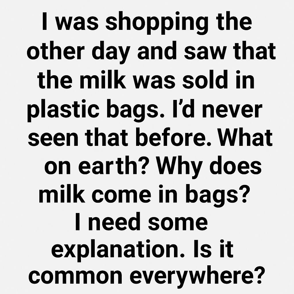Explaining the Use of Bagged Milk