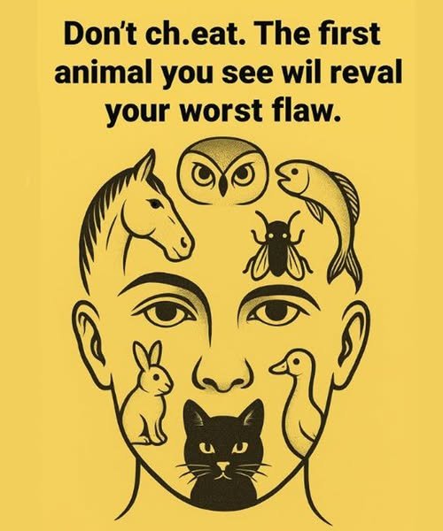 This visual test reveals your ‘worst flaw’