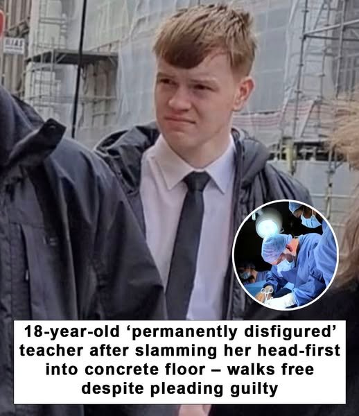 Teen who disfigures teacher avoids jail