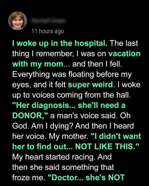I Went on a Trip with My Mom and Ended up in the Hospital