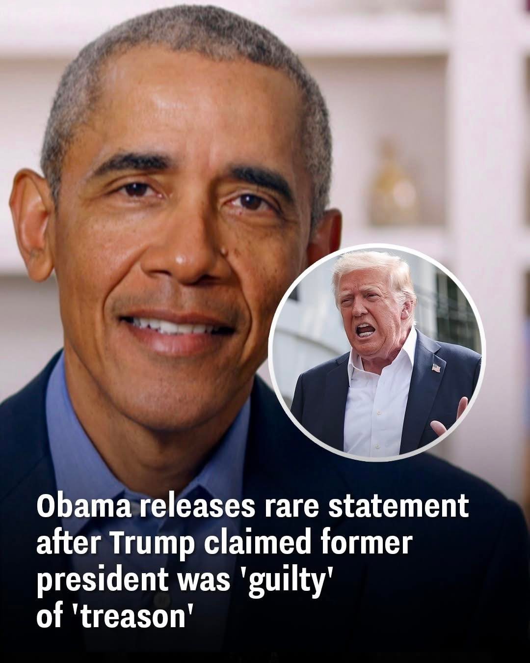 Barack Obama Responds to Trump’s Accusation of ‘Treason’ Over 2016 Election Allegations