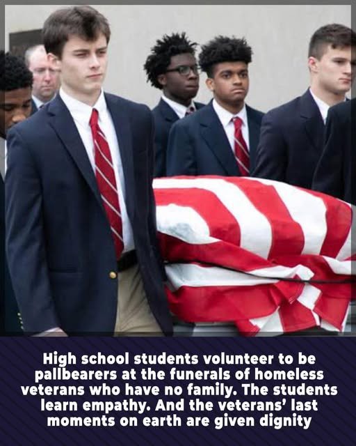 Teen Pallbearers Step In to Honor the Deceased with No Family