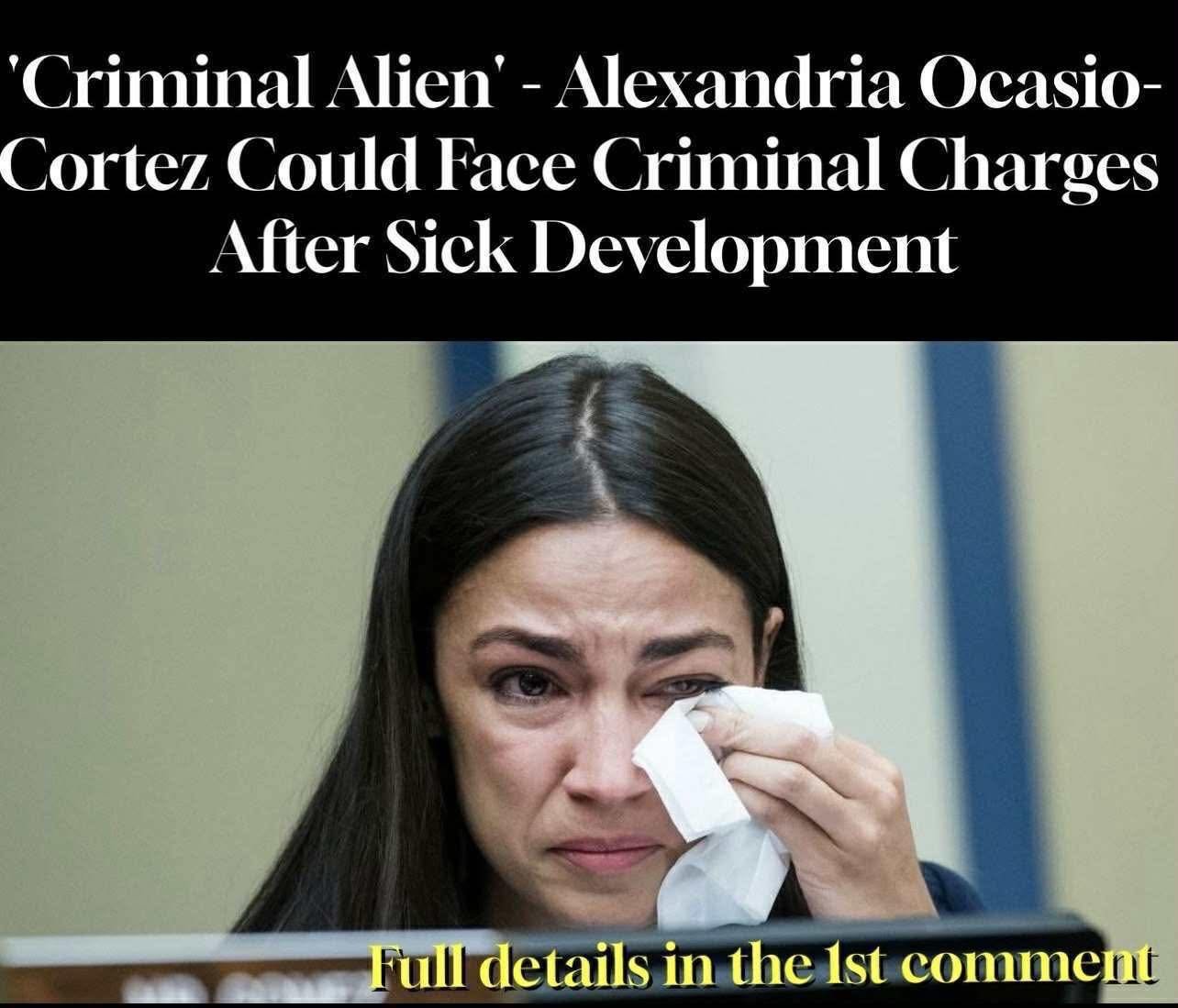 AOC May Be In Legal Trouble After What She Said About Trump