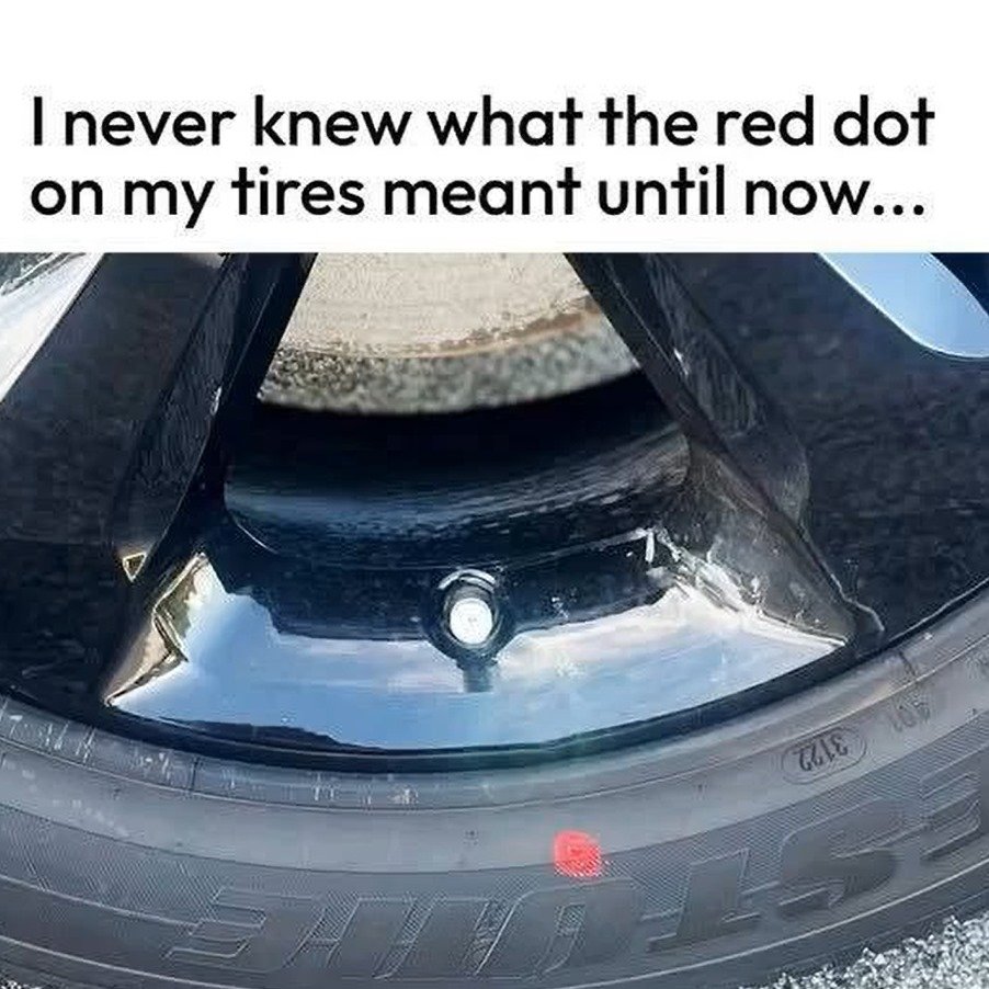 What Do Red and Yellow Dots on Your Tires Indicate? Here’s What You Need to Know