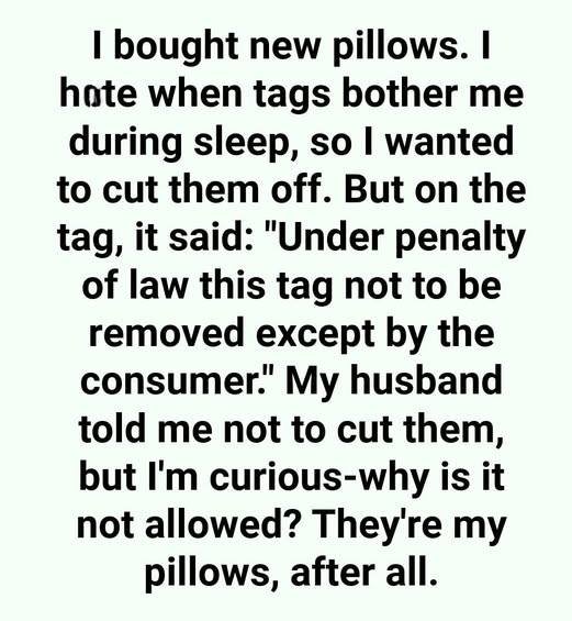 Is It Really Illegal to Cut Off That Pillow Tag? Here’s the Truth Behind the Label