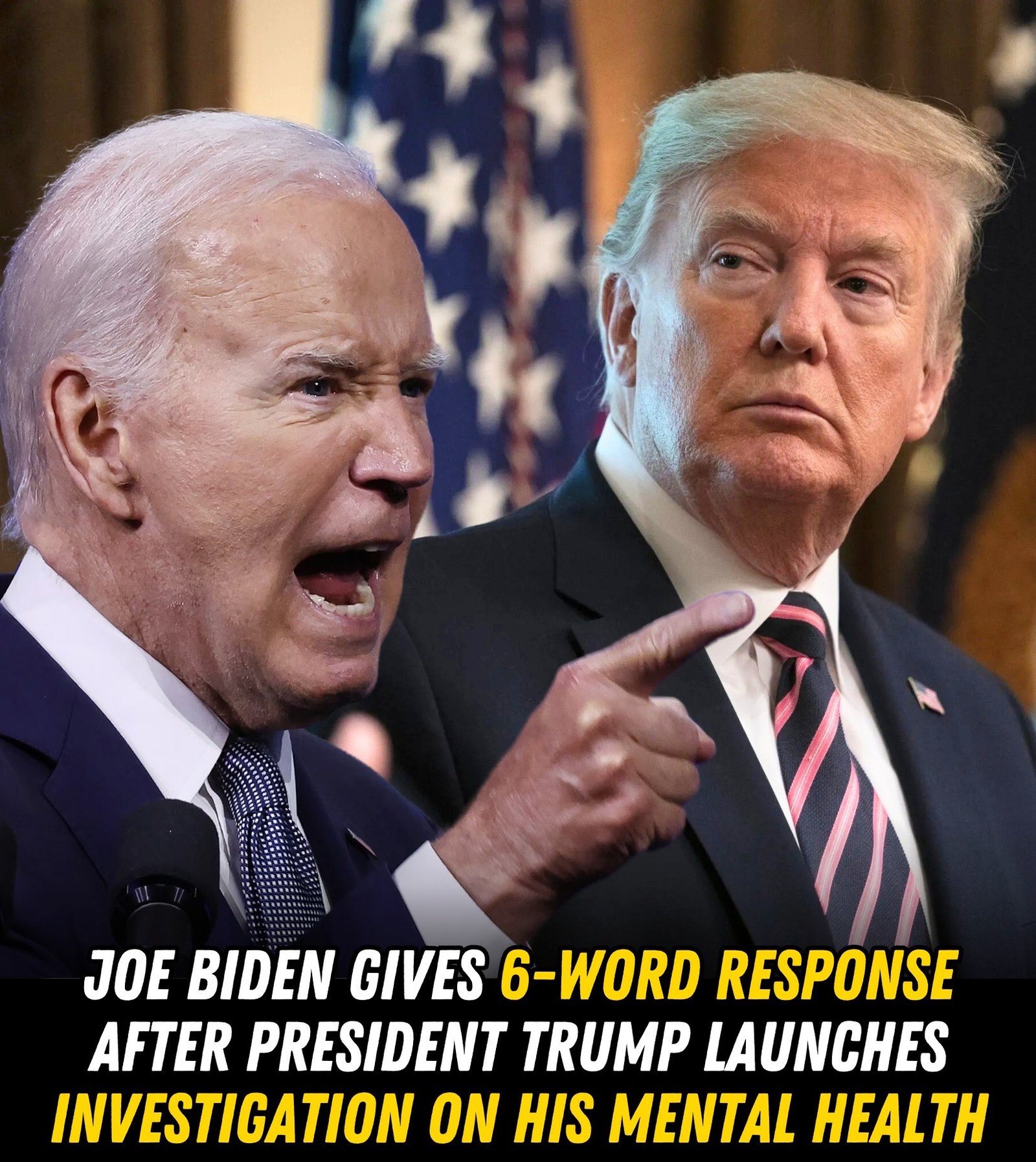 Joe Biden hits back at Donald Trump’s investigation — but the President isn’t backing down