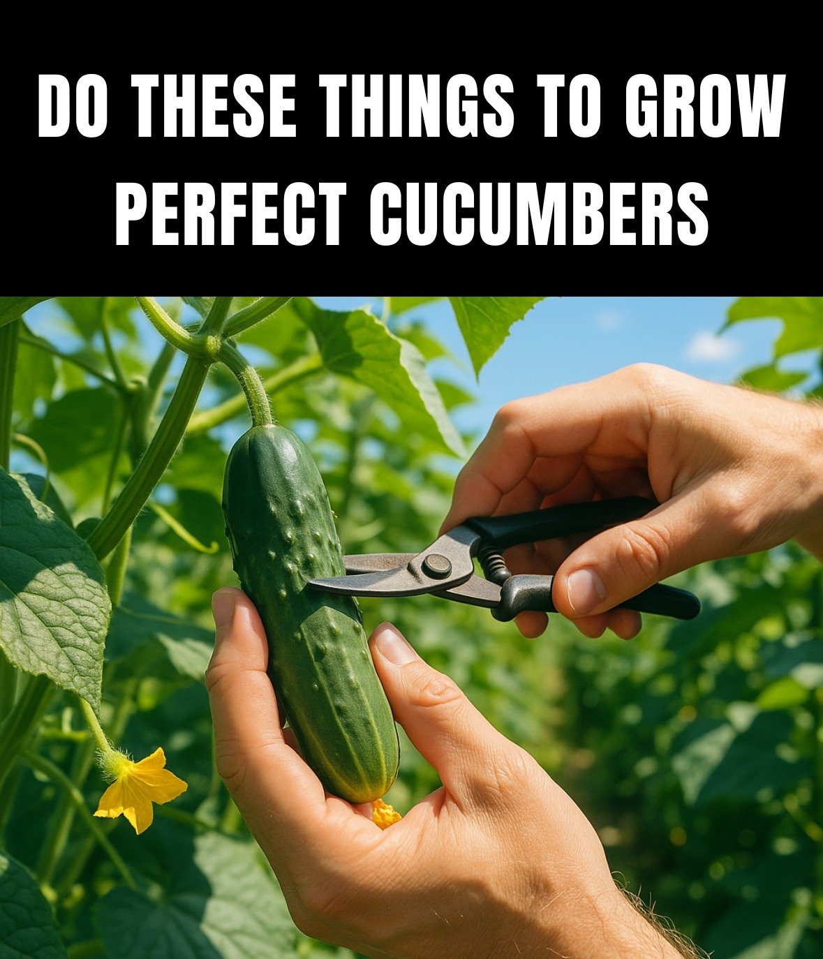 My Easy Guide to Growing Perfect Cucumbers