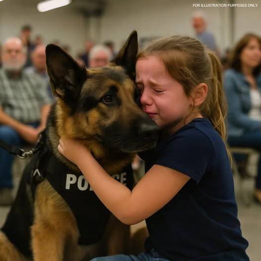 Little Girl Walks Into Police Dog Auction Alone — What Happened Next Moved Everyone to Tears