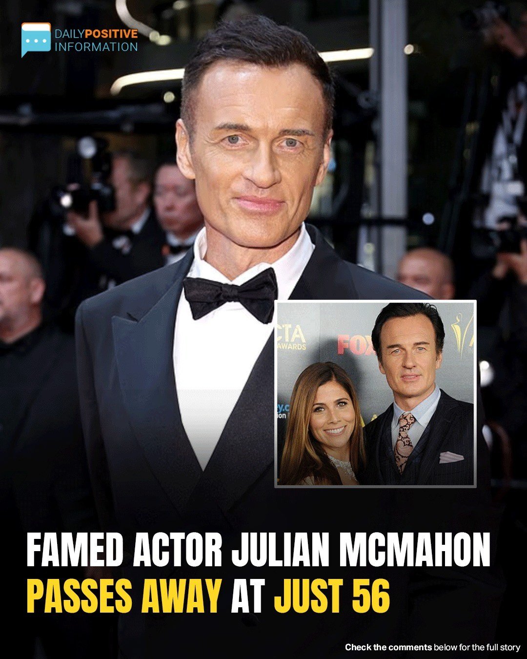 Julian Mcmahon Dead At 56 — Family Reveals He Fought Illness In Private