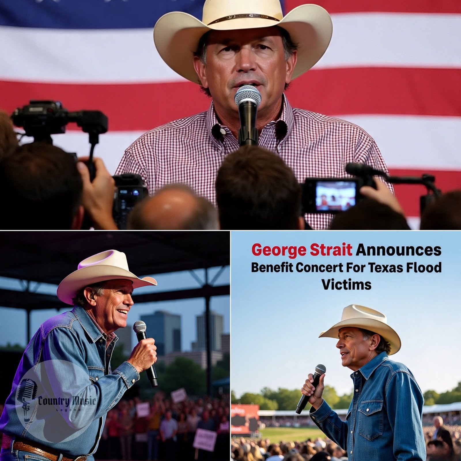 A Thousand Seats. One Night. George Strait’s Texas Flood Benefit Concert Sells Out Instantly And the Ticket Price Isn’t What Shocked Fans Most.