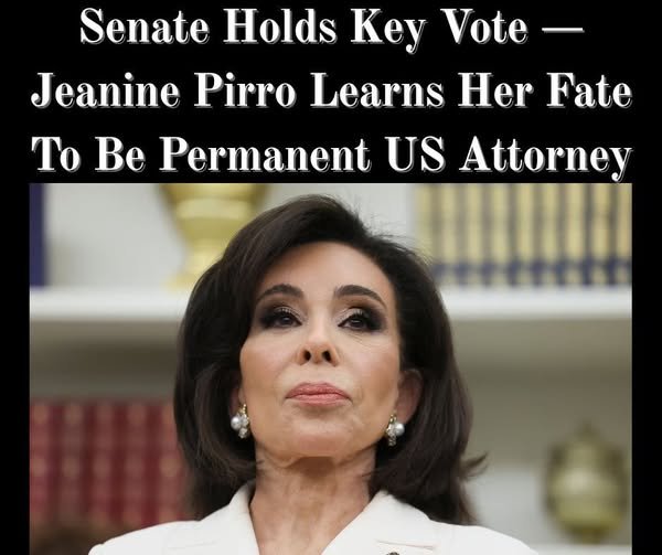 Key Senate Vote Held For Acting U.S. Attorney Jeanine Pirro