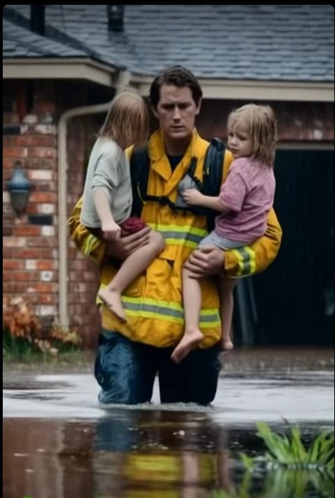 He Carried Both My Kids Out Of The Fl00d—But Refused To Tell Me His Name