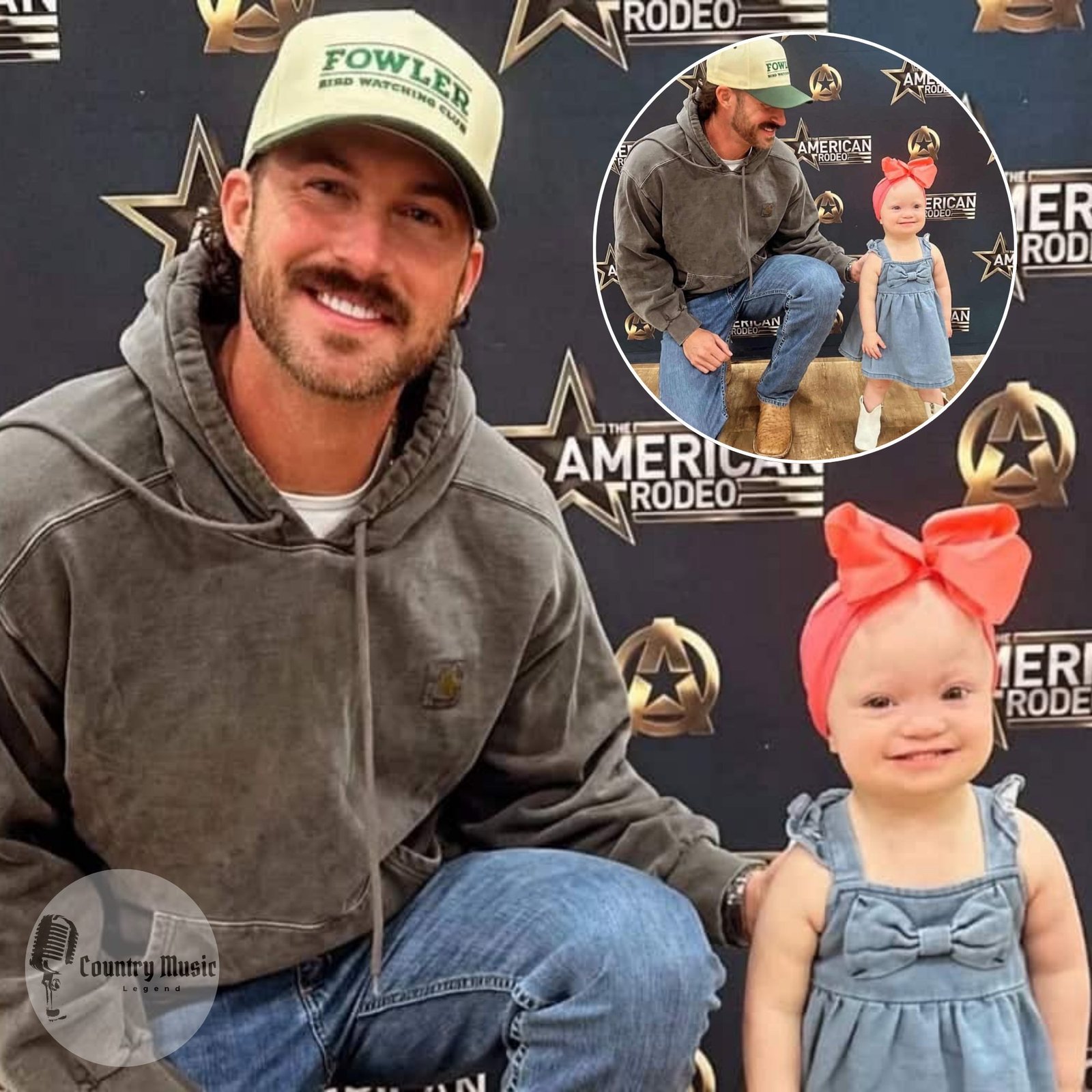 She’s two years old. She has Down syndrome. And she just made Riley Green – one of the rising stars in country music – completely lose control in the most beautiful way. The way he looked at her, the way she danced to “Worst Way,” and the way their brief moment exploded into something unforgettable will absolutely knock you out.