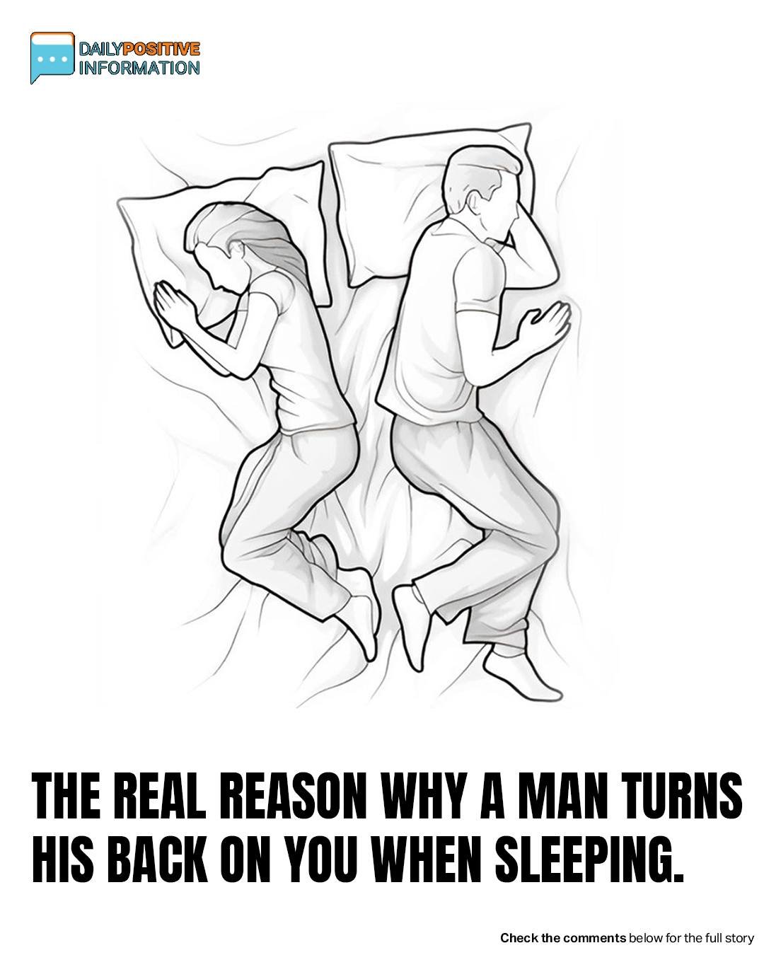 Here’s What It Really Means When A Man Turns His Back In Bed