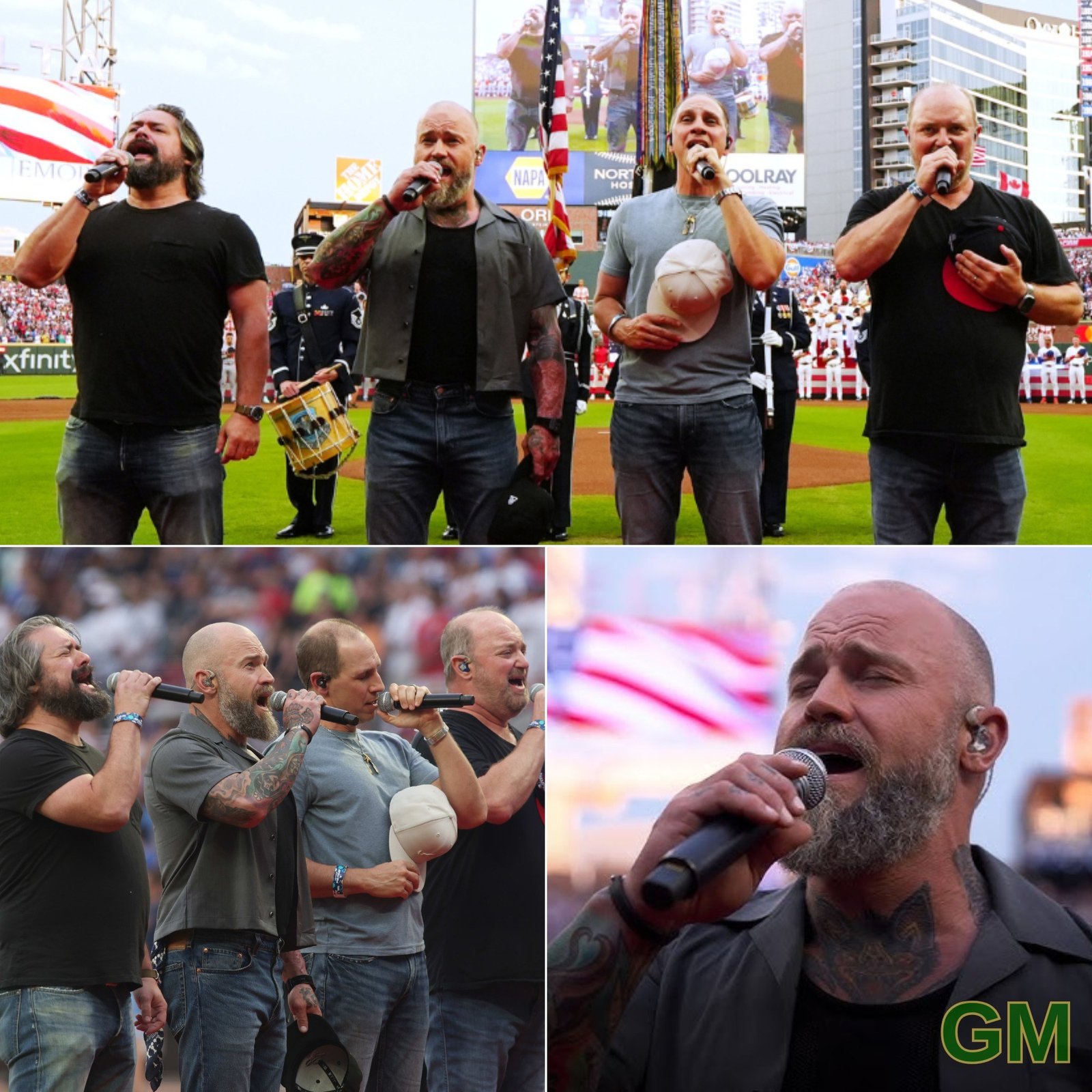 41,000+ Fans, One Flag, Four Voices, Zac Brown Band’s National Anthem Performance at Truist Park Becomes an Instant Classic