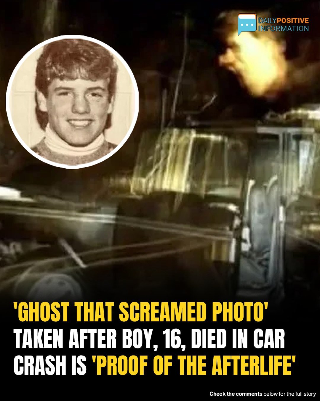 Mysterious Face Appears In Crash Photo—Is This A Ghost Caught On Camera?