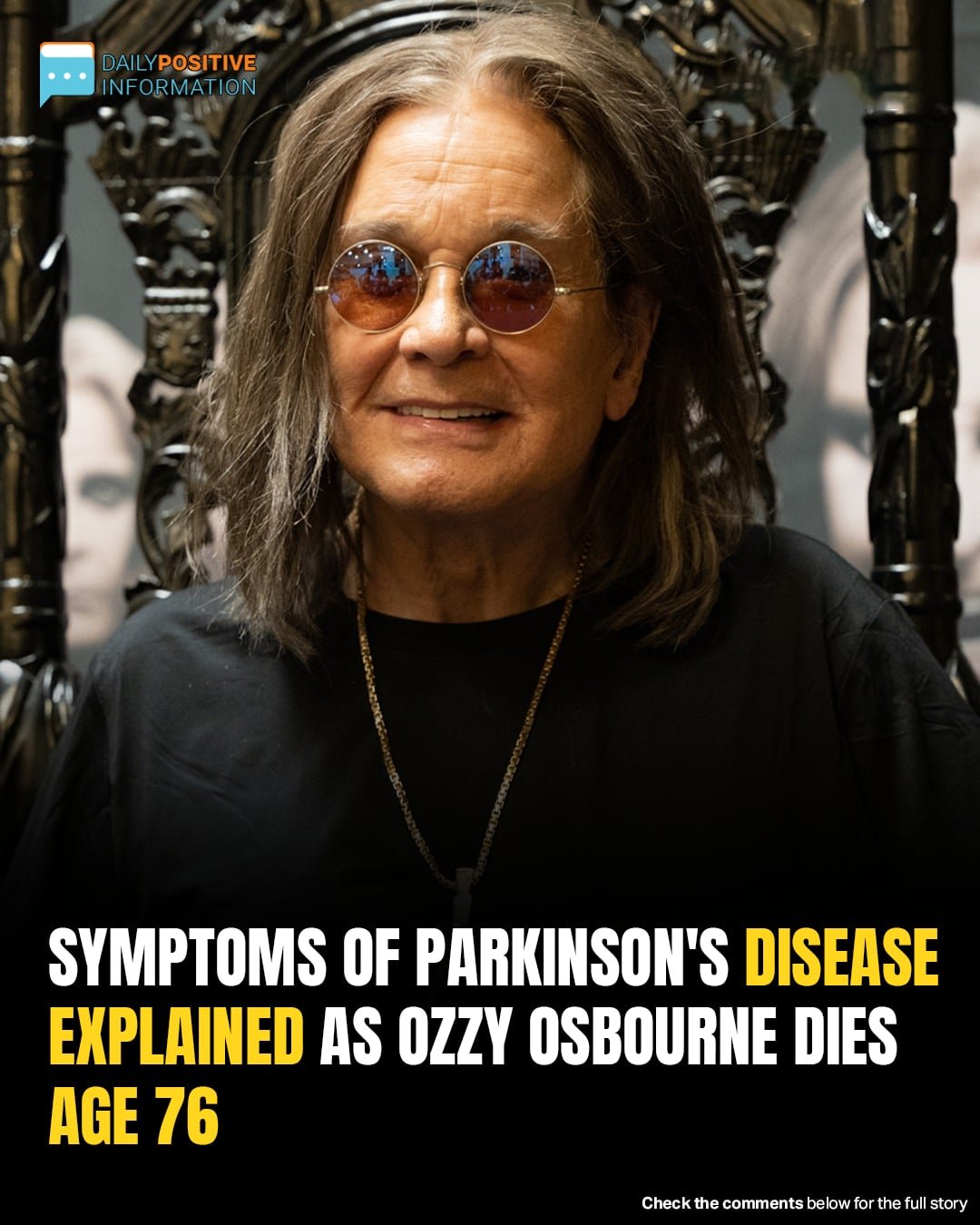 Rock Legend Lost: Ozzy Osbourne Dies At 76— What You Need To Know About Parkinson’s