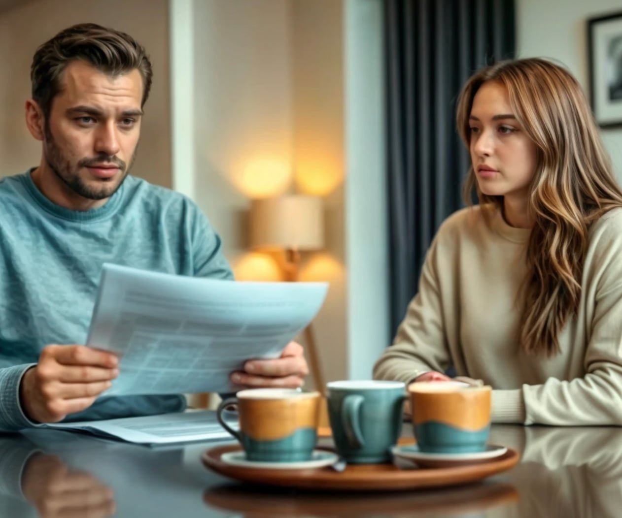 Darling, the apartment doesn’t belong to me—it’s Mom’s, so you can file for divorce,” Yana said calmly to Dima.