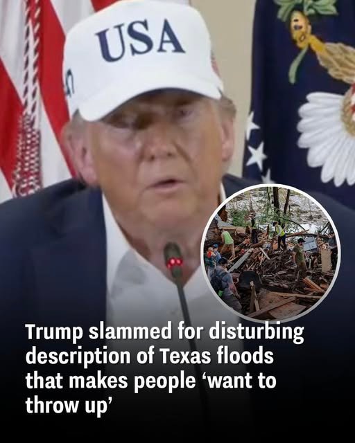 Trump faces backlash over controversial comments about Texas flood disaster