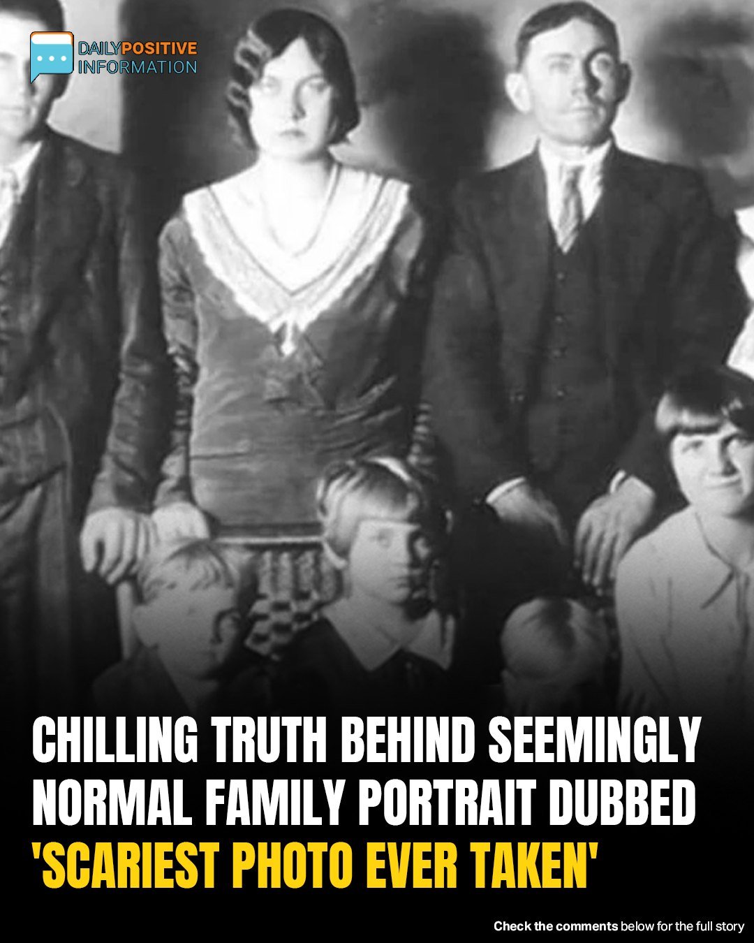 “Scariest Photo Ever Taken” – The Sinister Truth Behind This Family Portrait