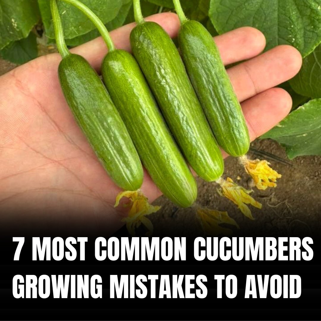 Most Common Cucumbers Growing Mistakes to Avoid
