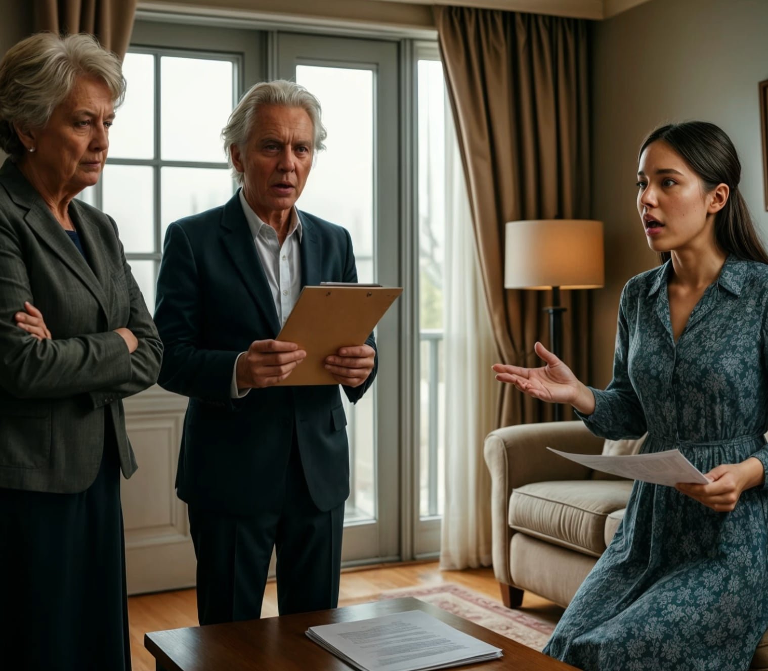 The apartment is mine!” — the mother-in-law brought the appraiser at 7 a.m. The daughter-in-law’s reply shocked everyone.