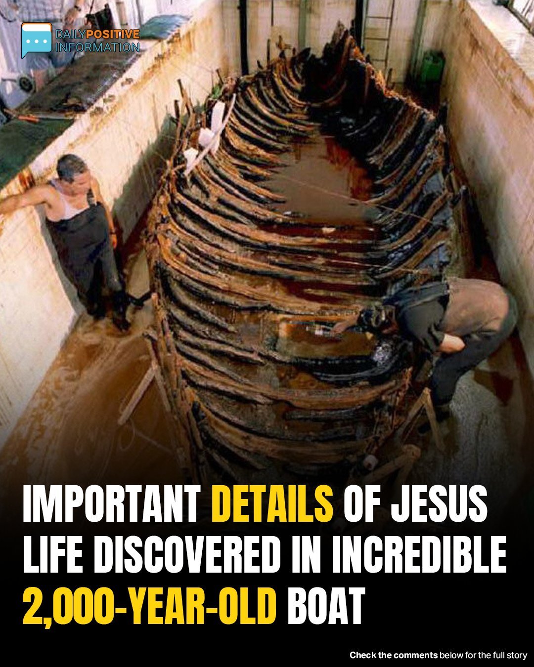 Archaeologists Unearth 2,000-Year-Old ‘Jesus Boat’ Near Sea Of Galilee