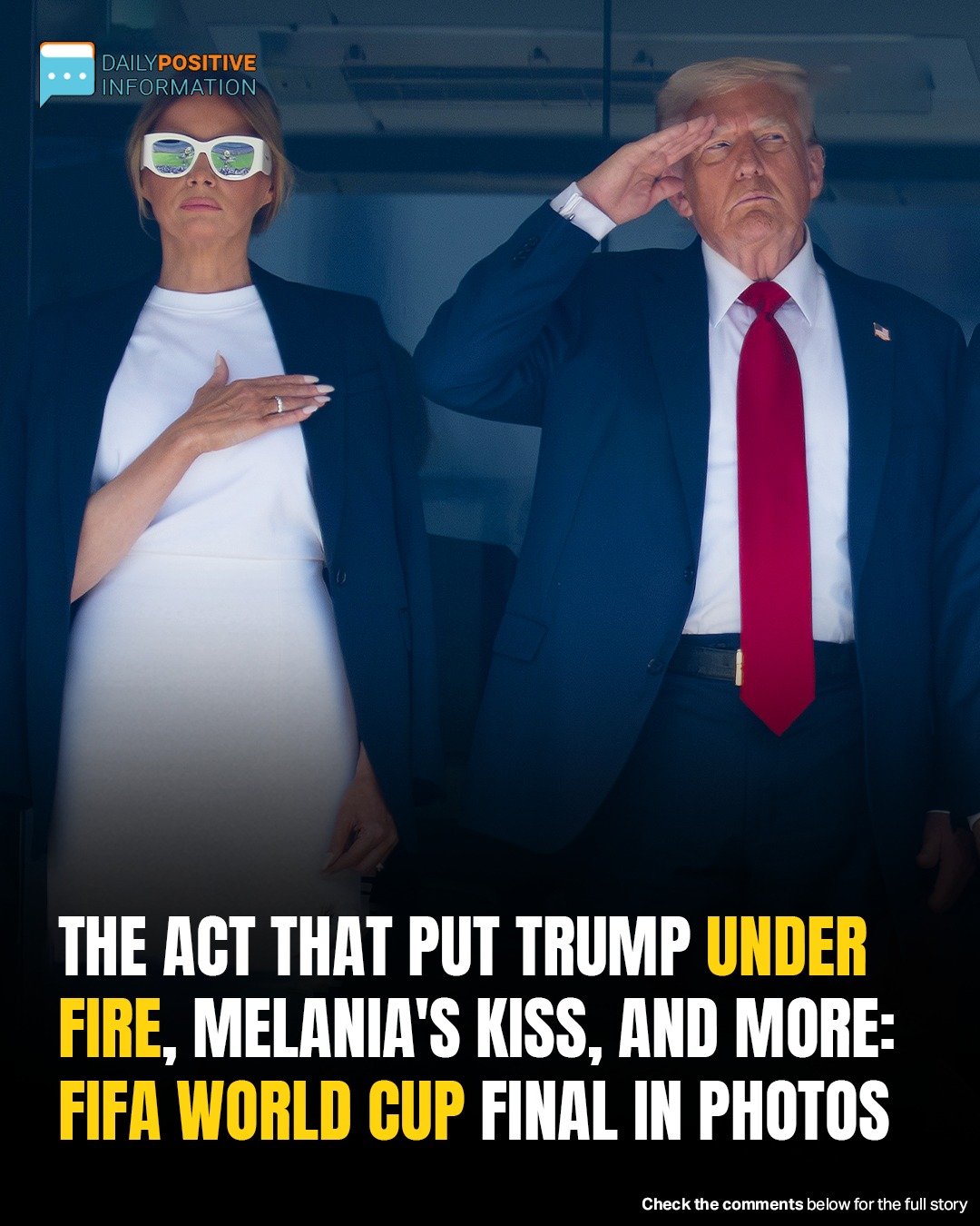 Trump And Melania’s FIFA Appearance Sends Internet Into Meltdown