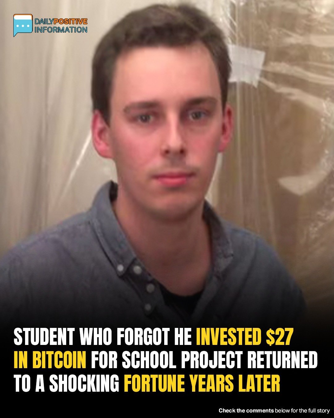 Student Forgot $27 Bitcoin Investment—Years Later, It Made Him A Millionaire