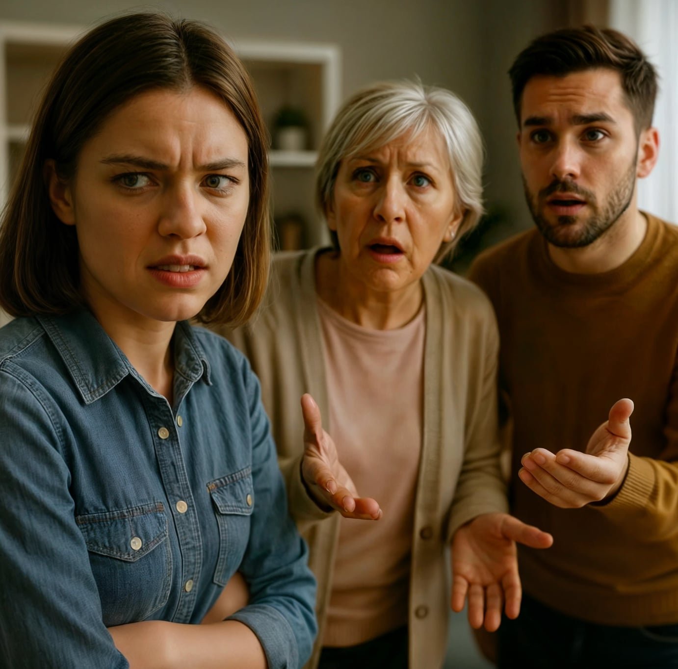 — How sweet! They’re dividing up rooms in my apartment, which they won’t even be able to get into.