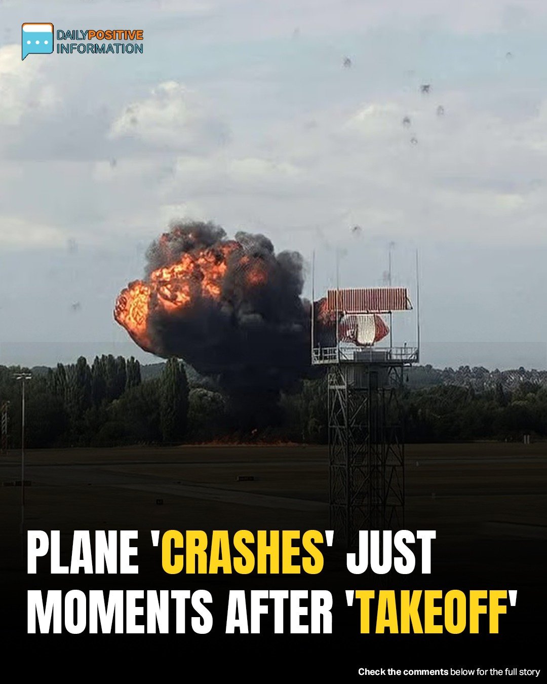 Horror At Southend Airport: Plane Crashes Moments After Takeoff, Erupts In Fireball