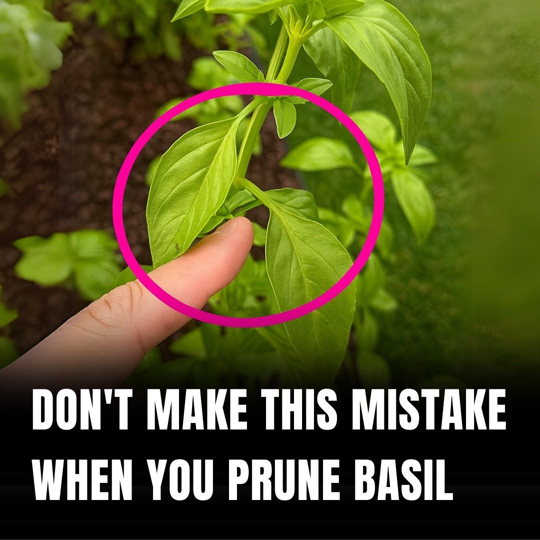 How to Prune Basil the Right Way