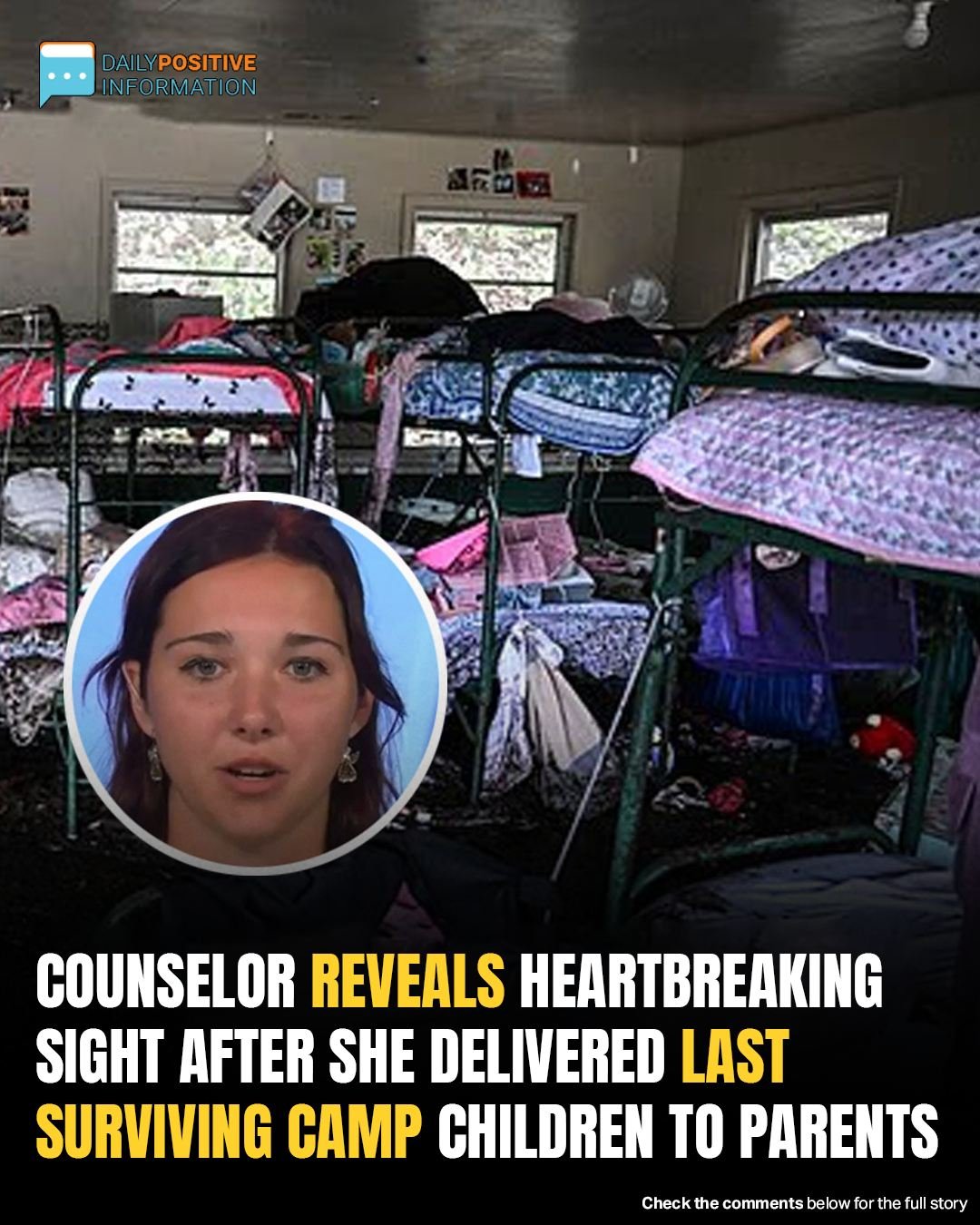 Camp Counselor Breaks Down After Reuniting Last Survivors With Parents