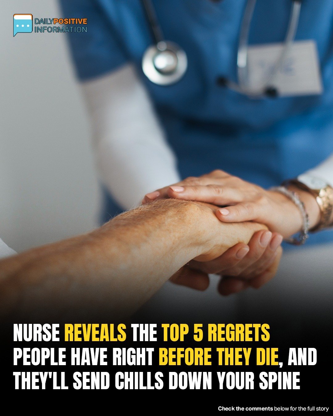 Nurse Reveals The Top 5 Regrets Of People Right Before They Died