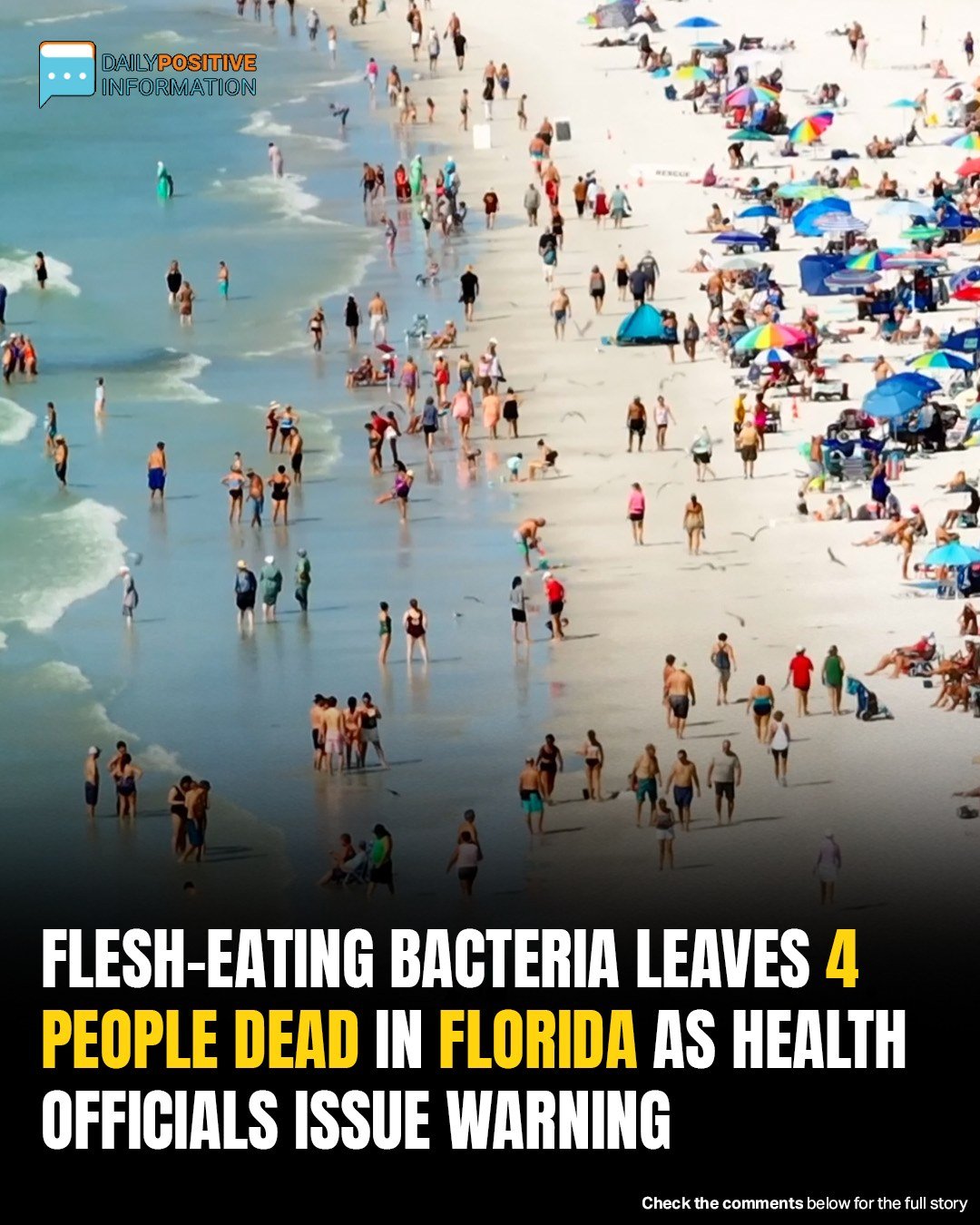 Deadly Waterborne Threat: Flesh‑Eating Bacteria Kills 4 In Florida Beaches