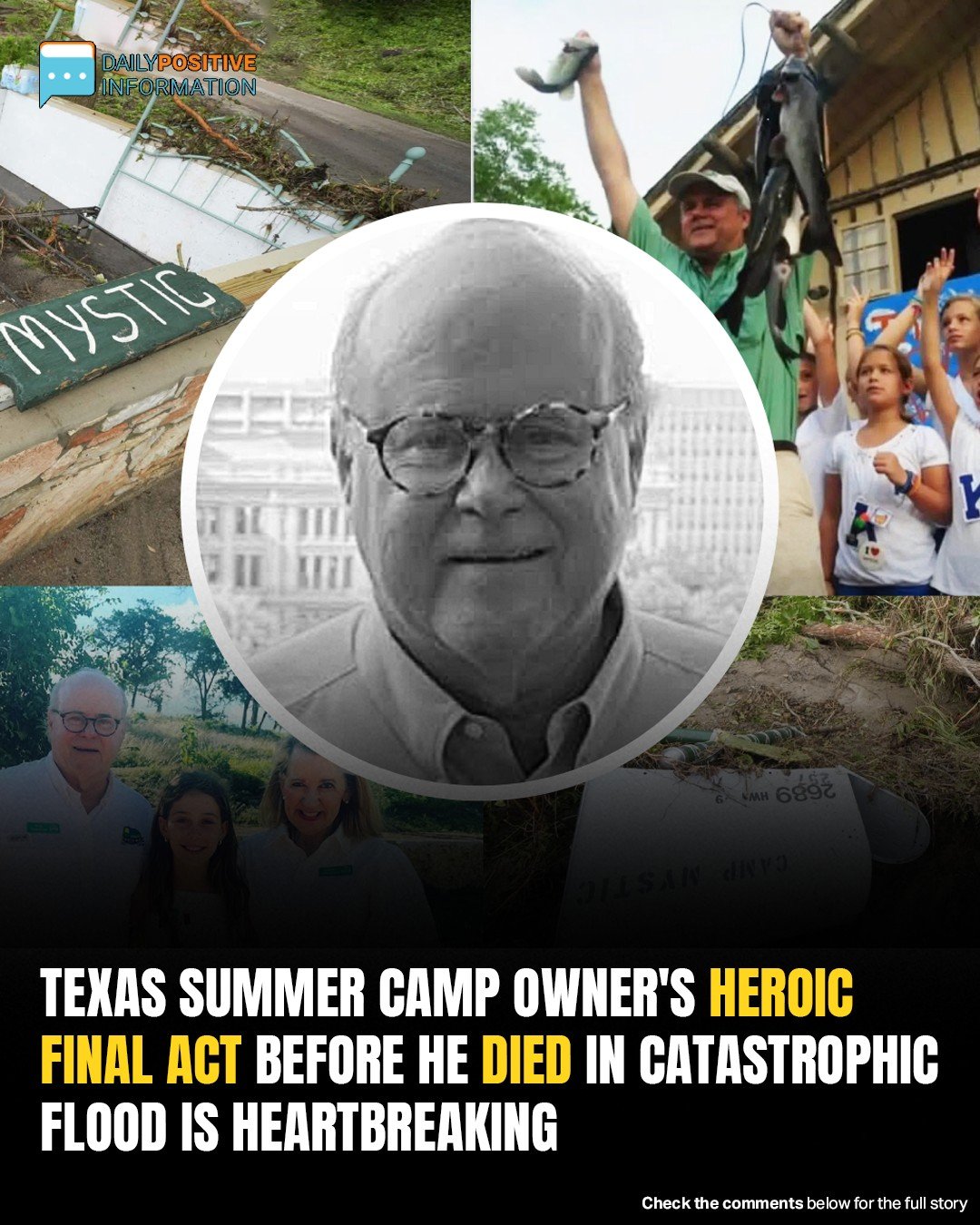 Camp Mystic Owner Dies Trying To Save Campers During Texas Flood